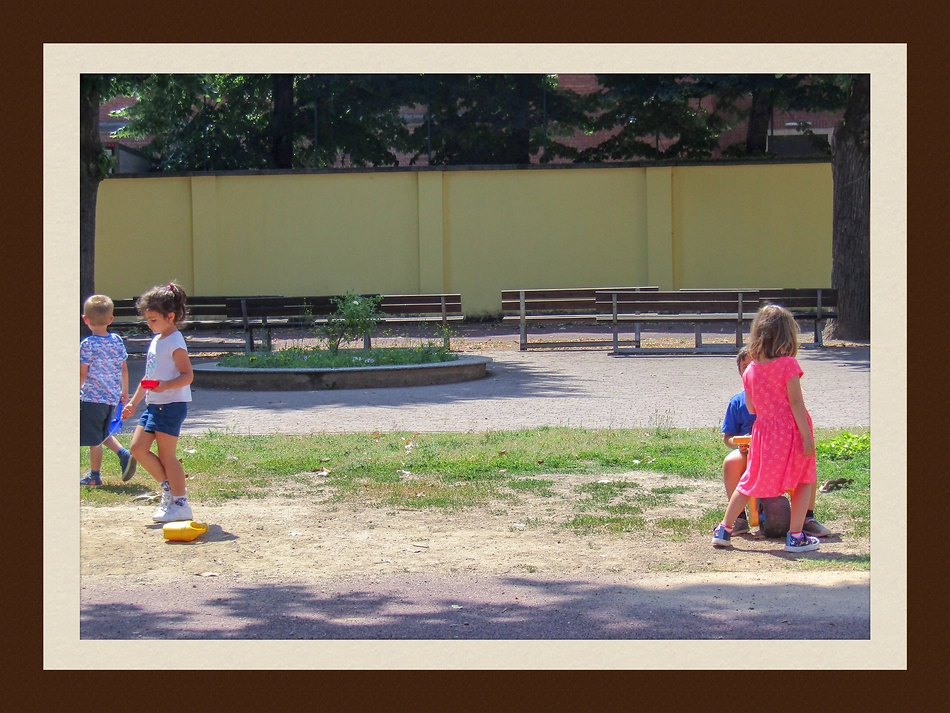 Giochi in giardino