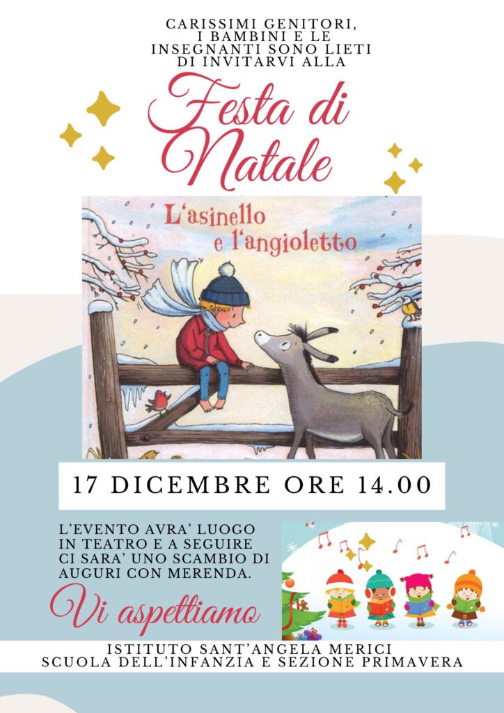 Evento di Natale Scuola dell'Infanzia e Sezione Primavera