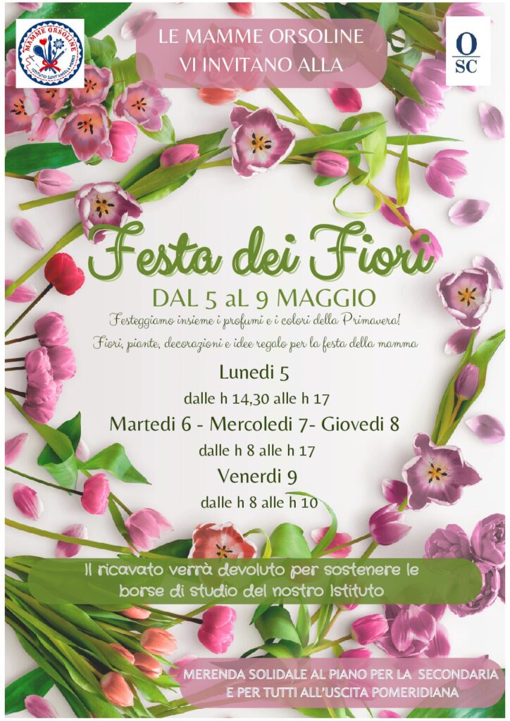 ORSOLINE IN FIORE