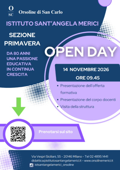 5. Locandina Open day sezione primavera 2026