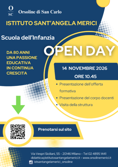 6. Locandina Open day Infanzia 2026