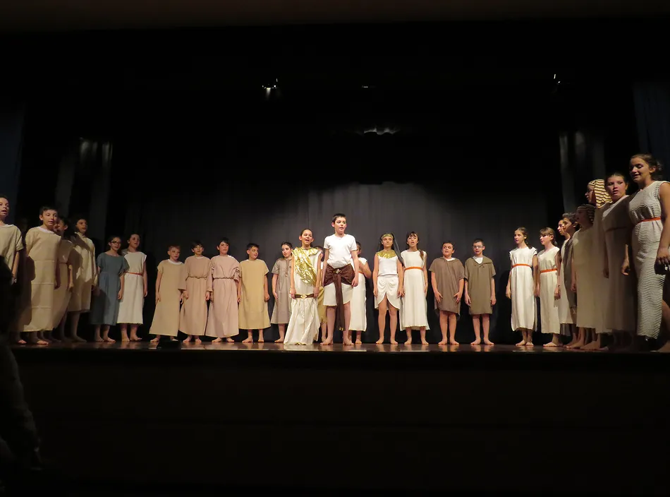 Spettacolo teatrale delle classi prime del giorno 17.05.2019 dal titolo Il sogno di Giuseppe