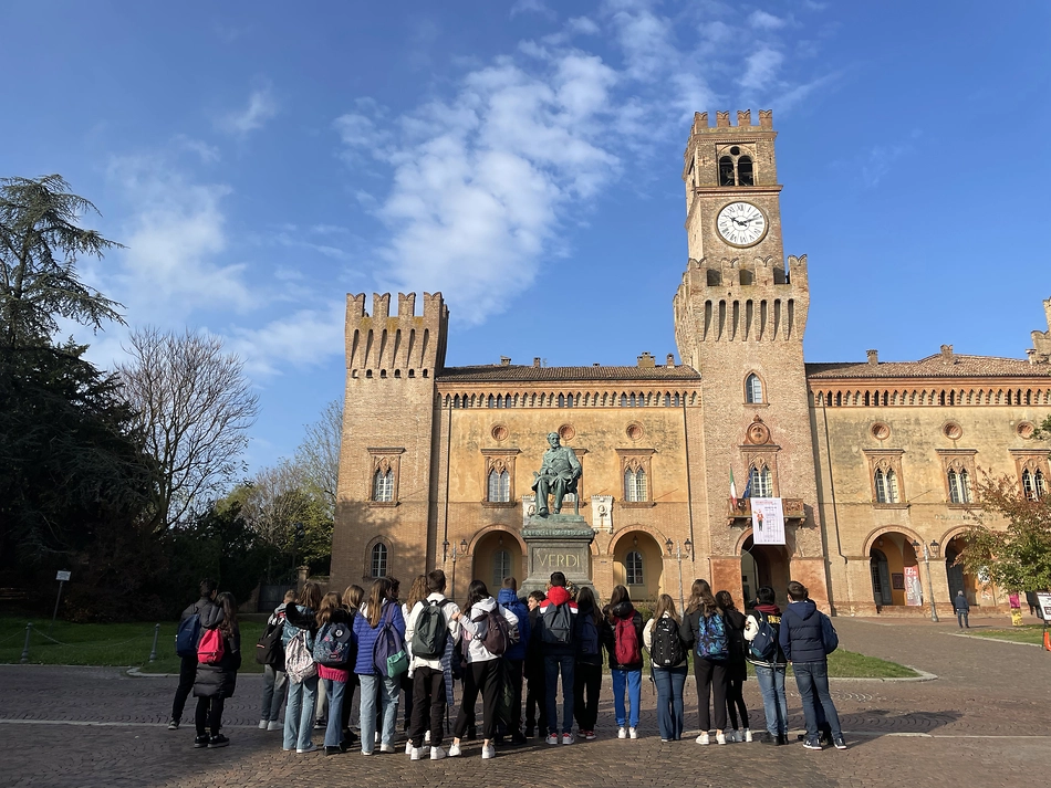 Le III Secondarie incontrano Giuseppe Verdi a Busseto