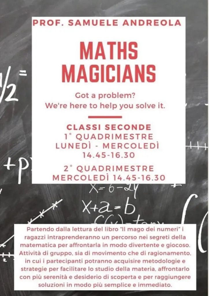 Laboratorio Maths Magicians