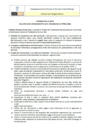Informativa Privacy per Genitori