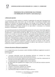 Procedura Whistleblowing