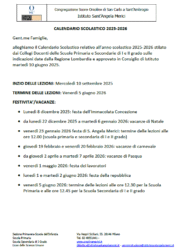 CALENDARIO SEC I,II